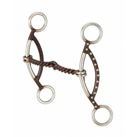 Kelly Silver Star H' Gag Twist Snaffle Bit