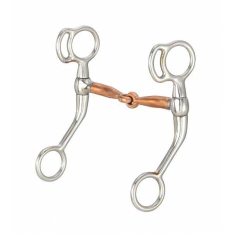 Kelly Silver Star Mini Copper Snaffle Bit