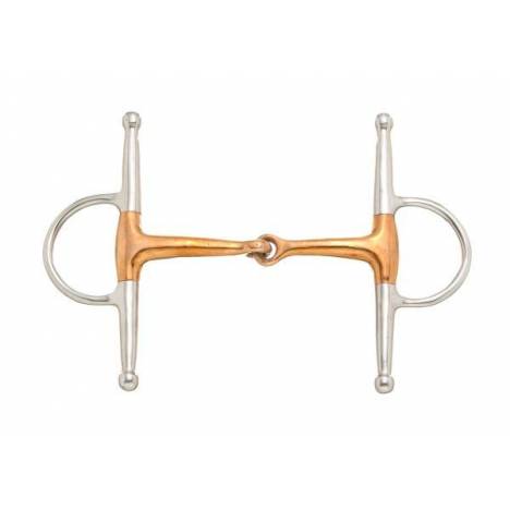 Kelly Silver Star Copper Mouth Full Cheek Snaffle