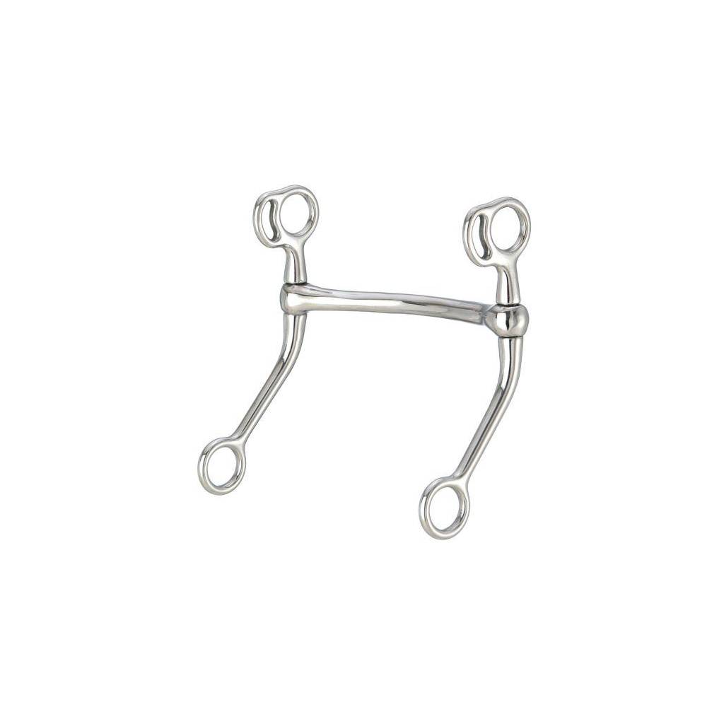 Kelly Silver Star Mullen Mouth Reining Horse Bit