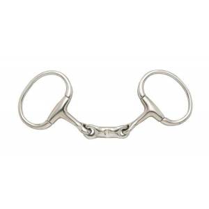 Kelly Silver Star 3-Piece Eggbutt Snaffle