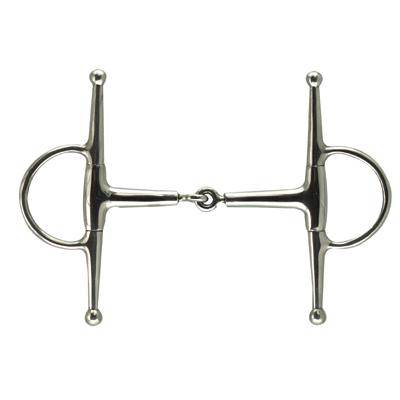 Robart Robart Pinchless Full Cheek Snaffle Bit