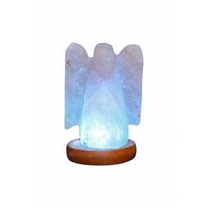 Himalayan Rock Salt Mini Angel Lamp