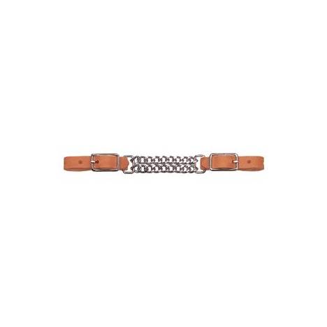 Weaver Double Flat Link Chain Curb Straps