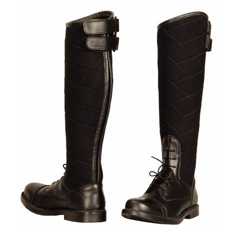 tuffrider ladies alpine quilted field boots