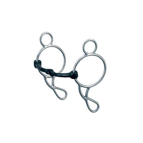 SS Sweet Iron Snaffle Mouth Gag Bit