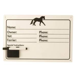 Roma Collection Horse Name Plate Set