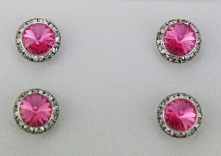 5-476160 Finishing Touch Magnetic Tack Pin - Pink Stone sku 5-476160