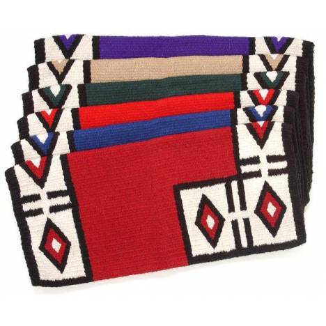 Tough-1 Thunderbird Double Weave Saddle Blanket