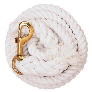 Weaver Cotton Lead Rope with Solid Brass Snap