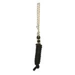 Weaver Poly Lead Rope w/Brass Plated Swivel Chain