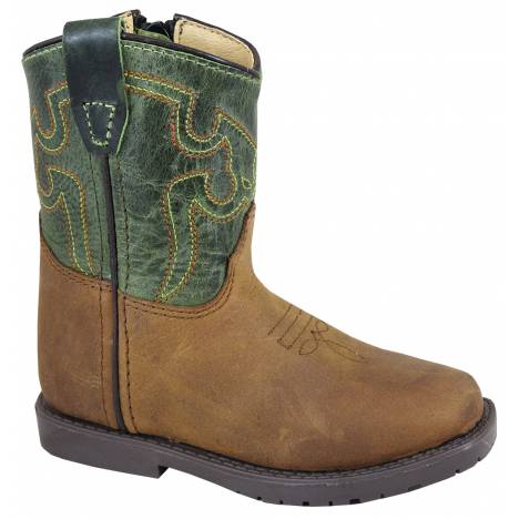 Smoky Mountain Autry Boots - Toddler - Brown/Dark Green