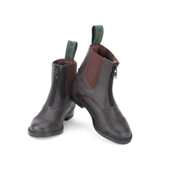 Millstone Kids Zip Up Synthetic Paddock Boots