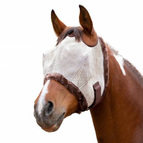 Kensington Draft UV Fly Mask with Fleece - Dual Ear/Forelock