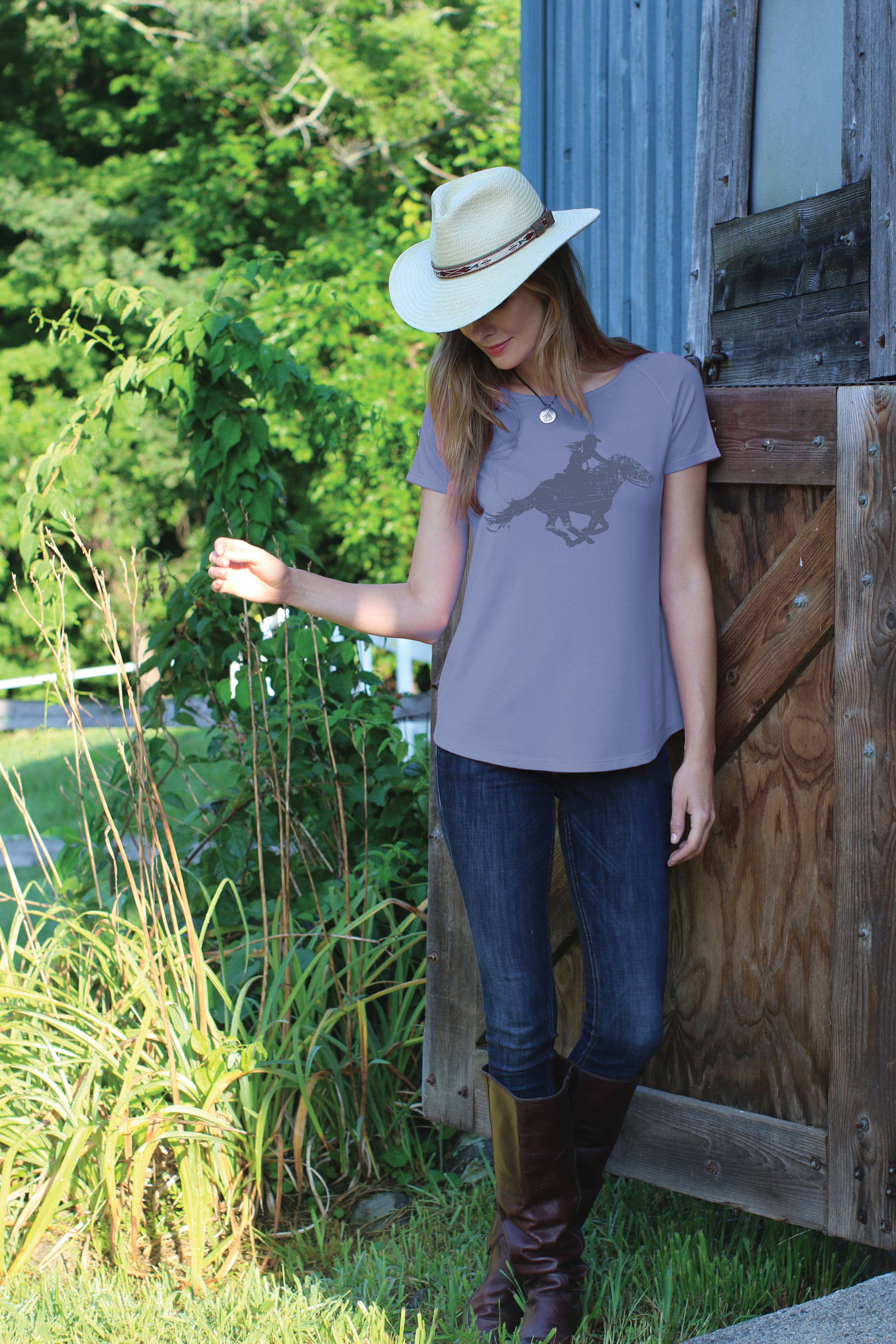 Chestnut Bay Ladies Spirit Discipline Tee - Western