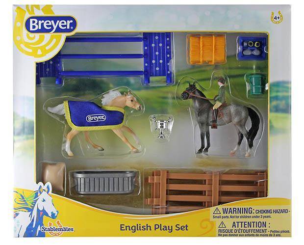 Breyer 2017 Stablemates English Play Set