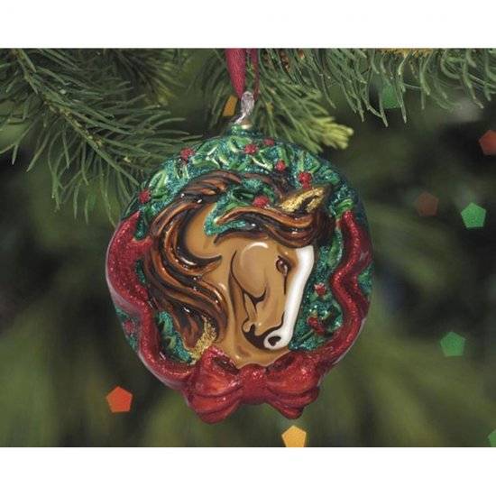 4-102100 Breyer 2010 Blown Glass Ornament sku 4-102100