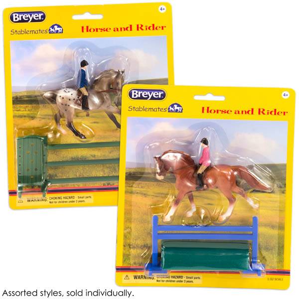 4-102136 Breyer 2017 Stablemates Horse And Rider sku 4-102136