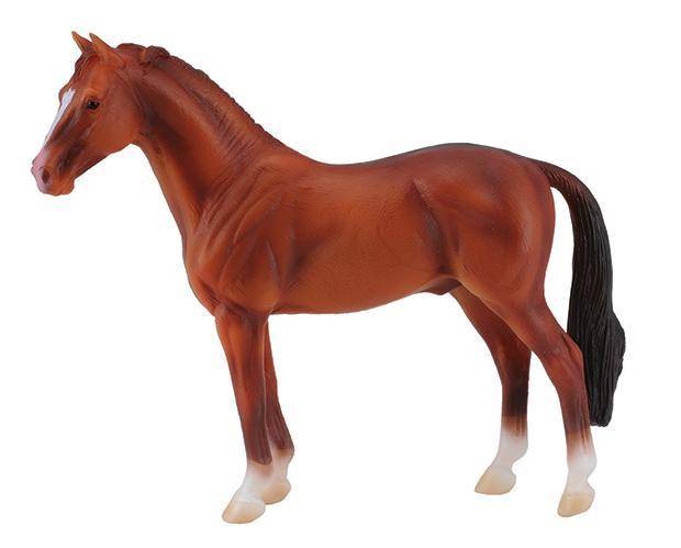 4-102142 Breyer by CollectA - Chestnut Hanoverian Stallion sku 4-102142