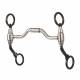 Western Low Port Stainless Steel Futurity Bit