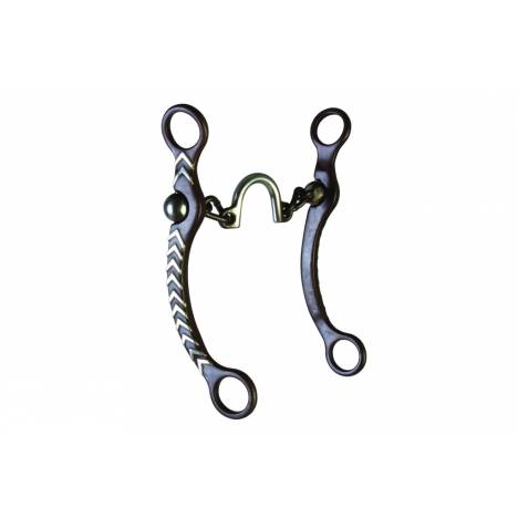 Western AT Arrow Ported Chain Long Shank Bit