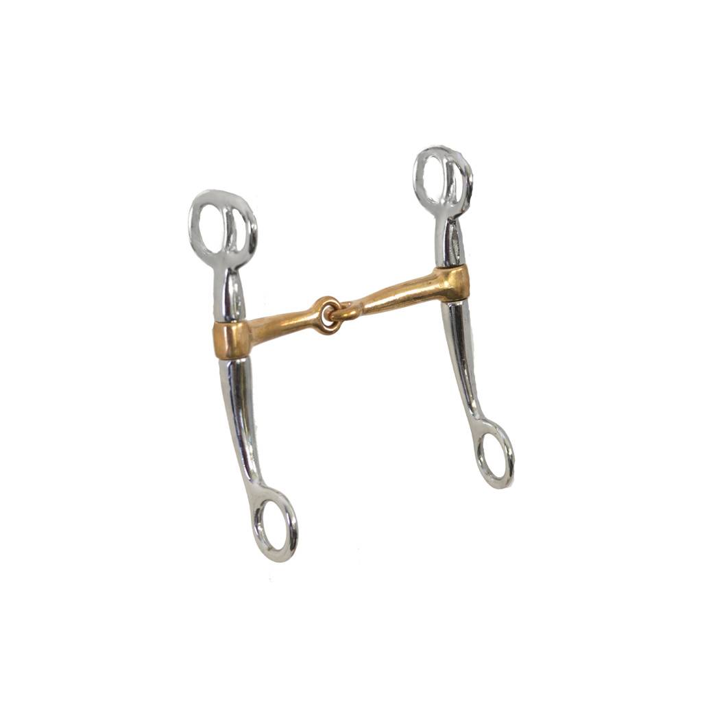 Western CP Copper Snaffle Tom Thumb Bit