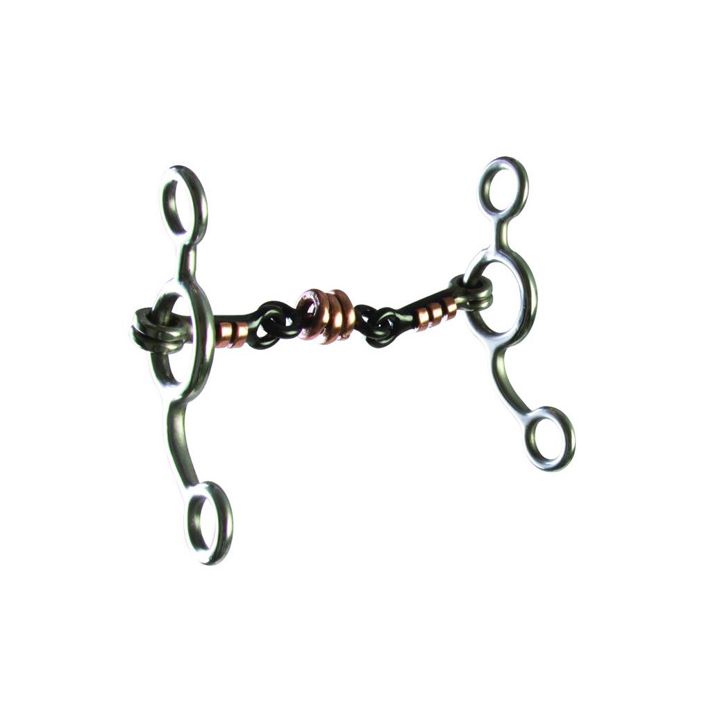 Westen SS Dogbone Copper Ring Short Gag Bit