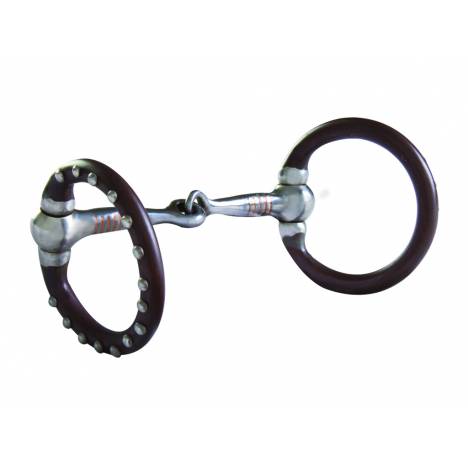 Westen AT Dot Snaffle O-Ring Bit