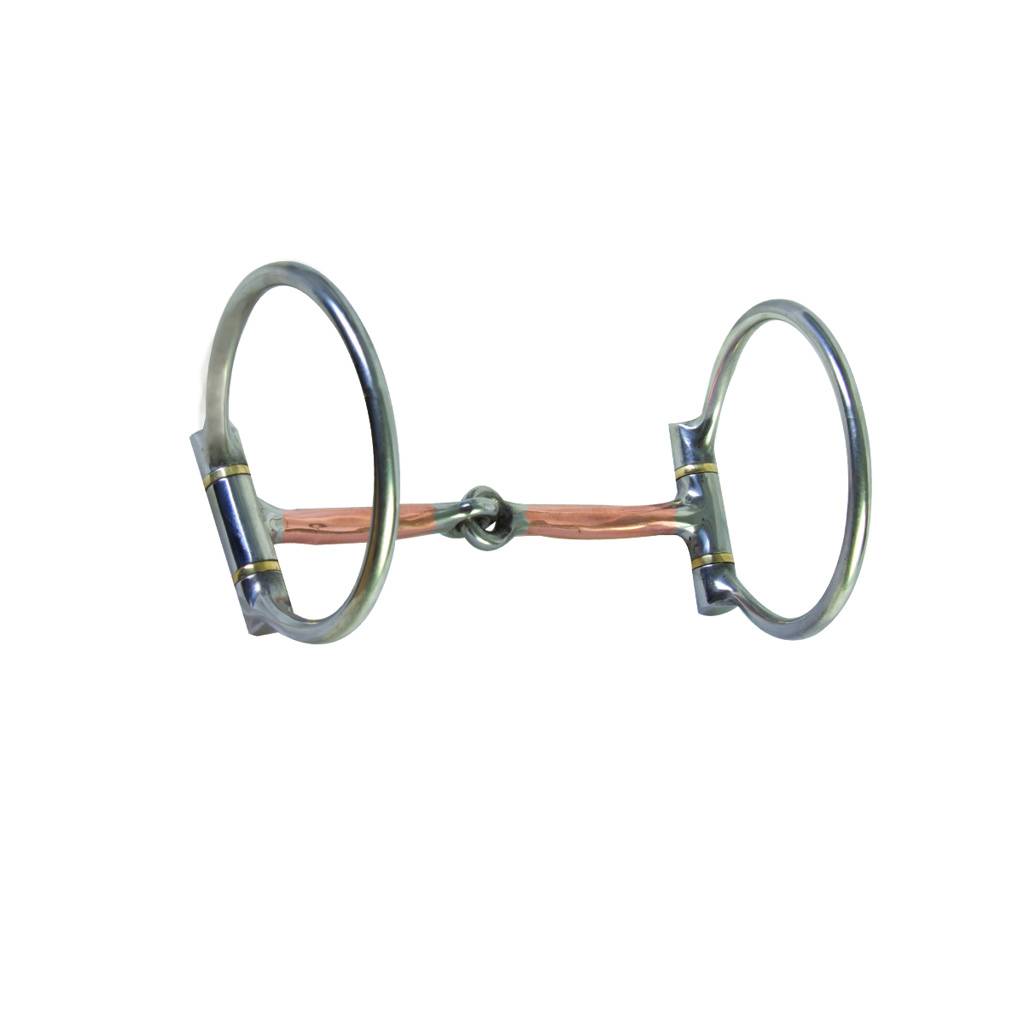 Western Sweet Iron D-Ring Snaffle Bit