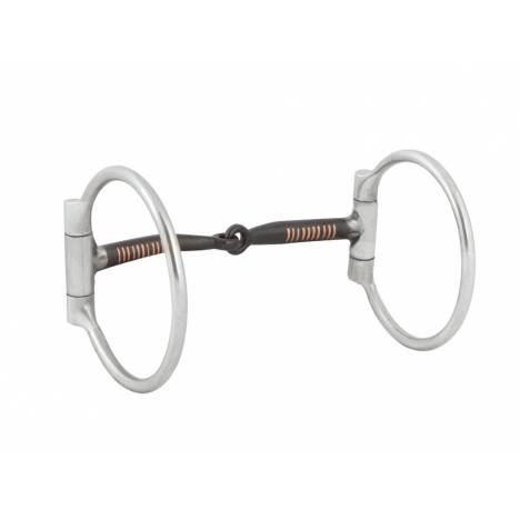 Western SS Sweet Iron Snaffle D-Ring Bit