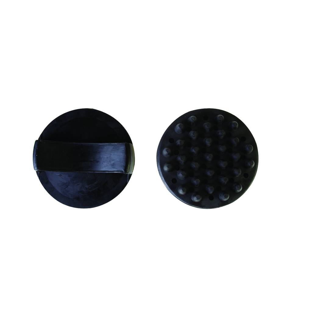 Round Rubber Curry Comb