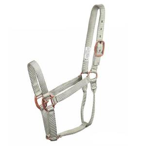 Classic Nylon Halter With Rolled Throat