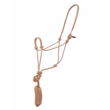 Basic Poly Braided Rope Halter with Lead