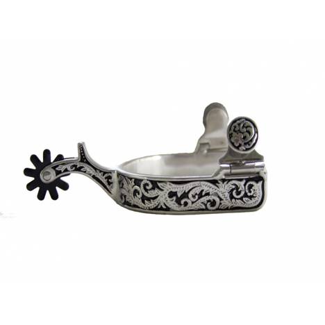 Western Floral Mens Spurs