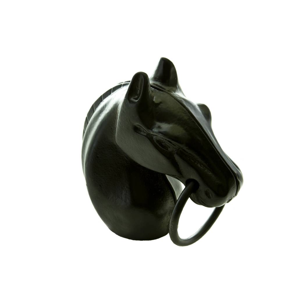 Cast Iron Horse Head Hitching Post