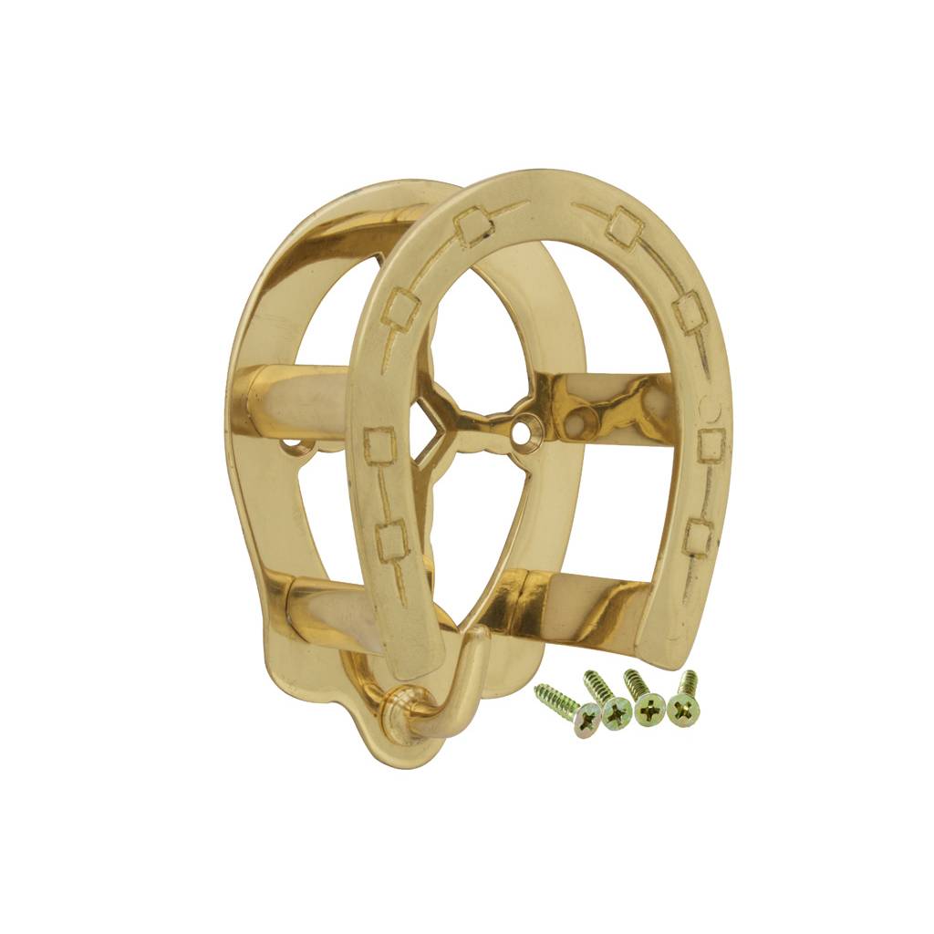 Horseshoe Brass Bridle Bracket