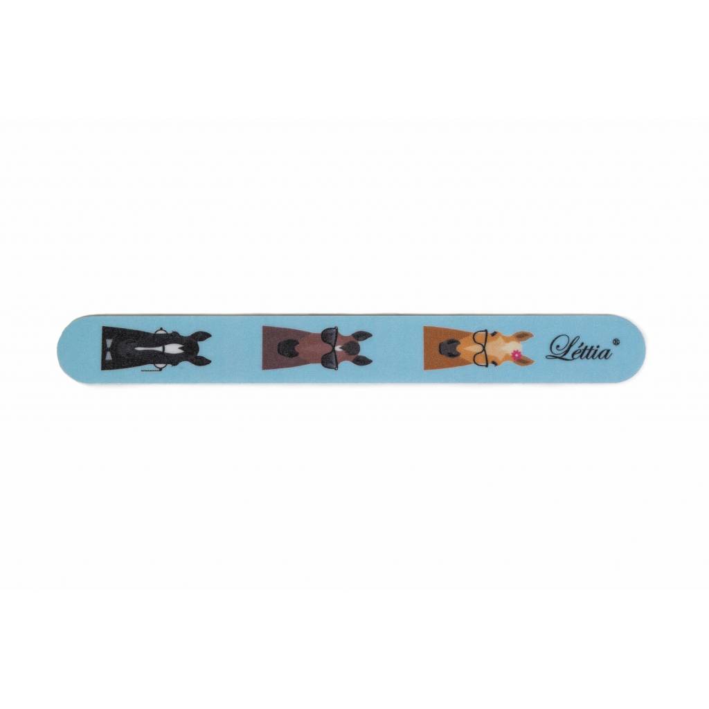 Lettia Hip Horses Emery Board Nail File