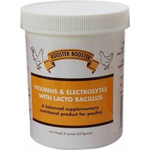 Rooster Booter Vitamins & Electrolytes with Lacto Bacillus