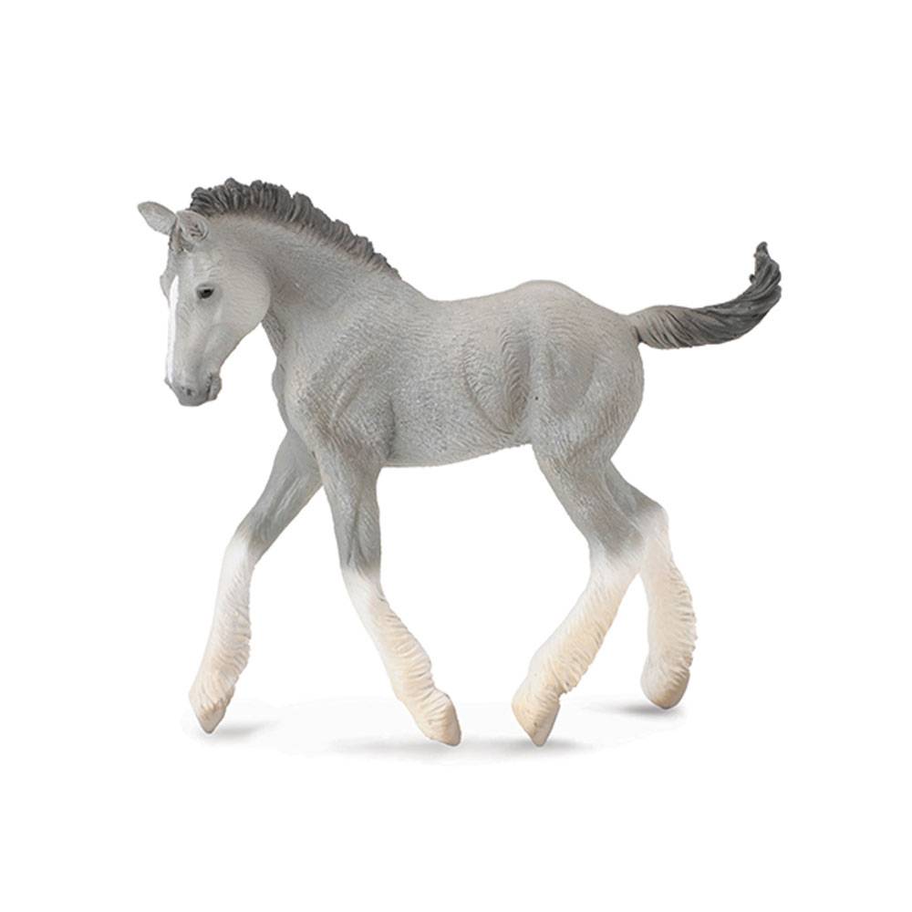 4-114204 Breyer by CollectA - Grey Shire Foal sku 4-114204