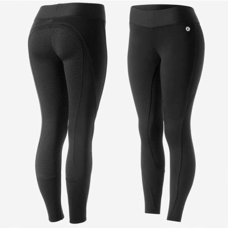 Horze Ladies Active Winter Silicone Full Seat Tights