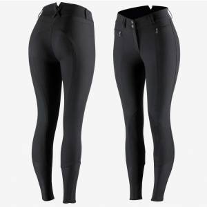 Horze Ladies Angelina Leather Knee Patch Breeches