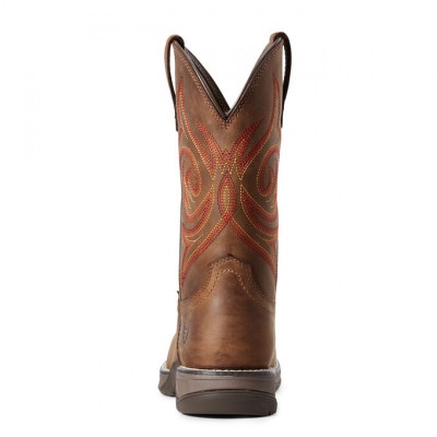 anthem round toe composite toe work boot