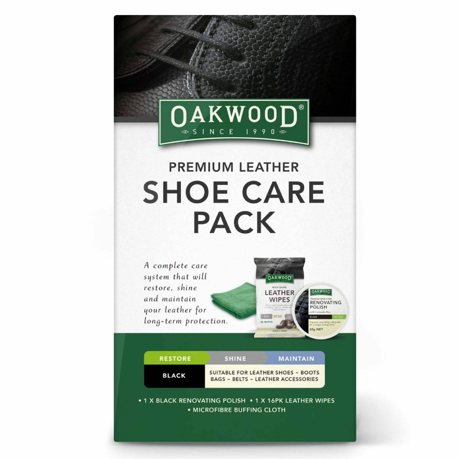 Oakwood Shoe Care Pack