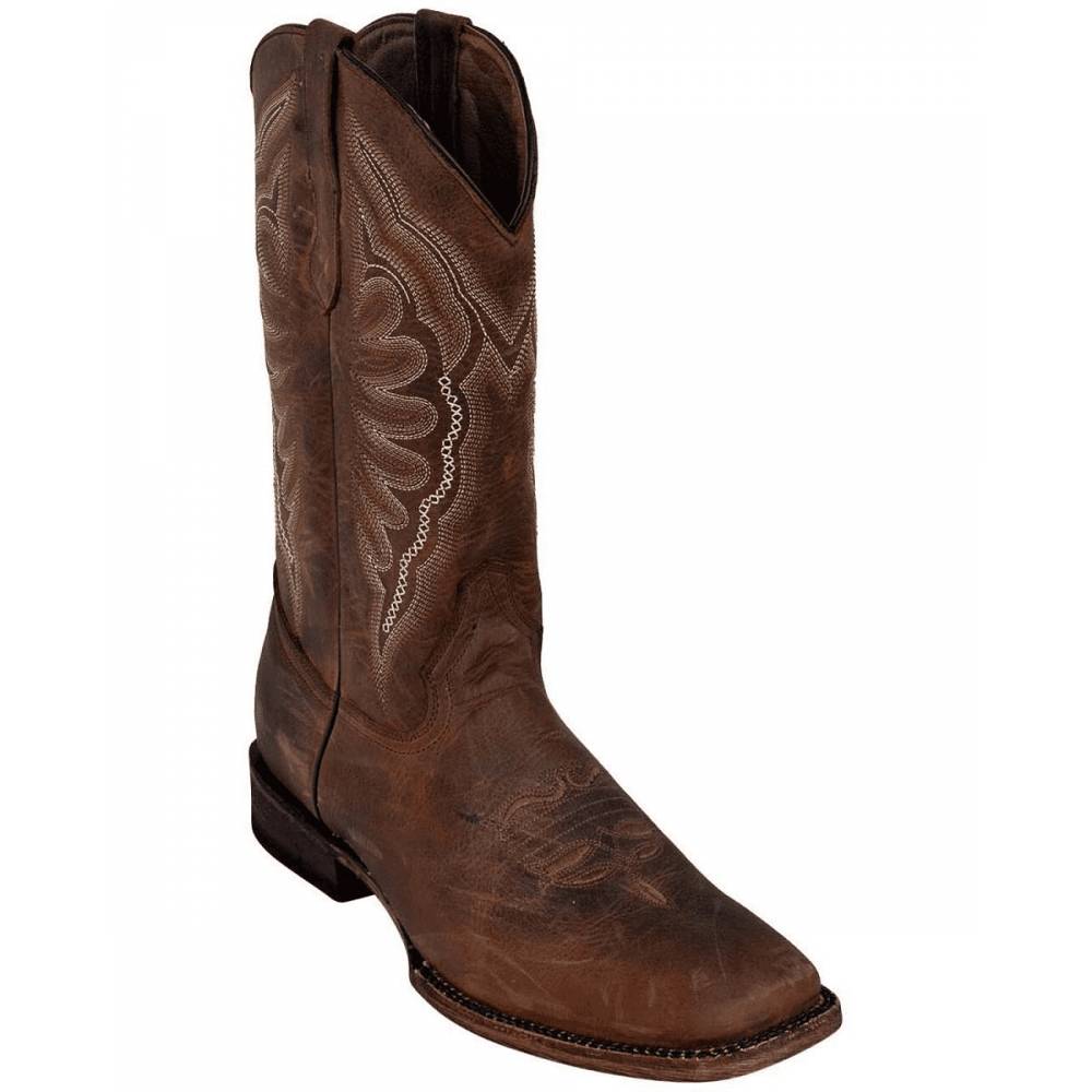 Ferrini Mens Cowhide Square Toe Boots | EquestrianCollections
