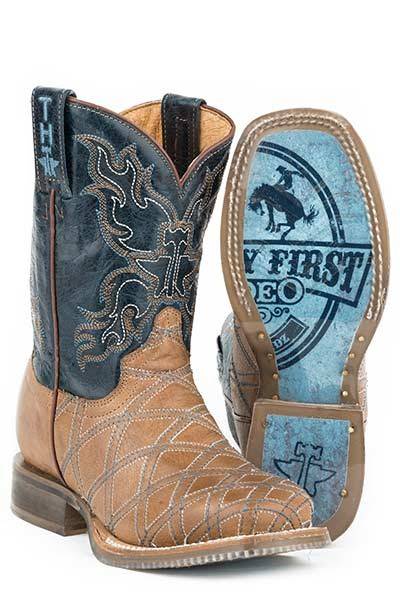 Tin Haul Kids Boots - Whats Your Angle, Not My First Rodeo