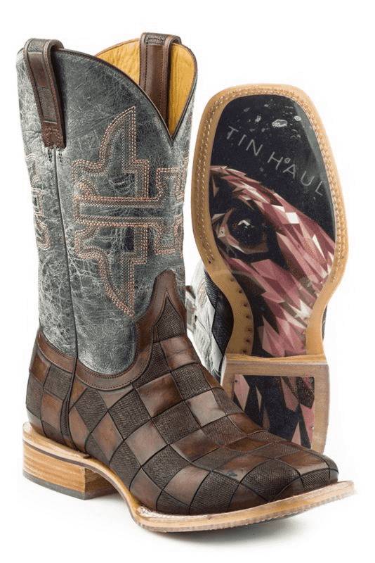 4-116880 Tin Haul Mens Square Toe Desert Eagle Boots sku 4-116880