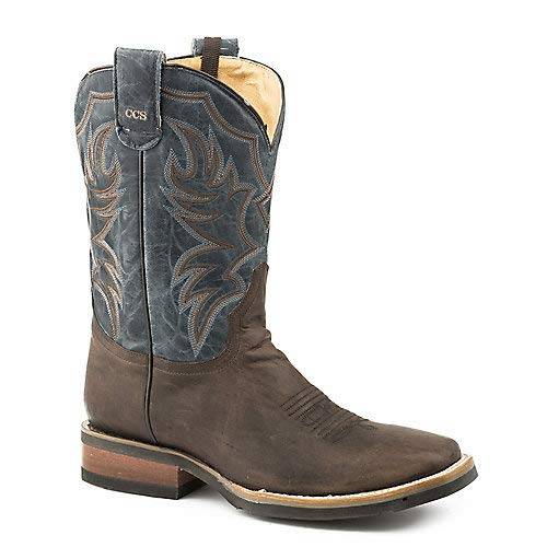 4-116937 Roper Mens Marksman Square Toe Leather Boots sku 4-116937