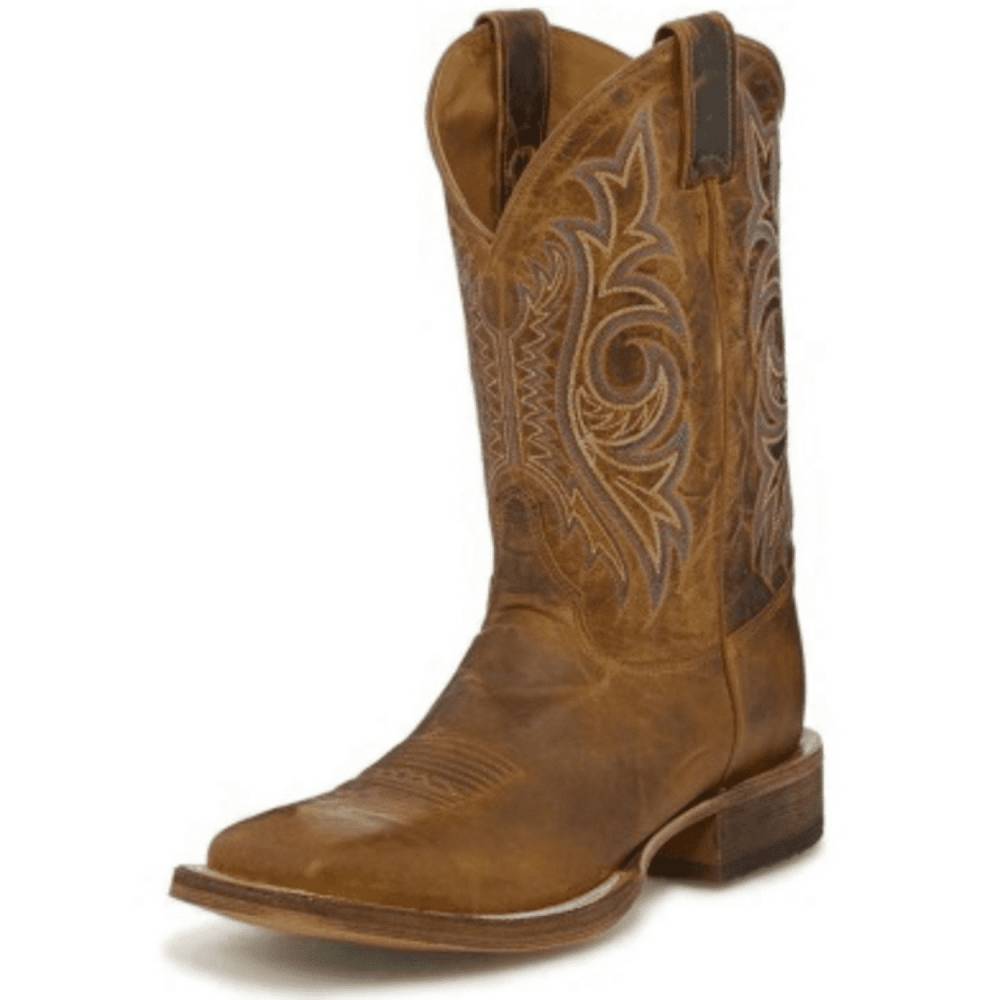 justin bent rail boots square toe