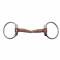 Metalab Leather Loose Ring Snaffle Bit 17mm