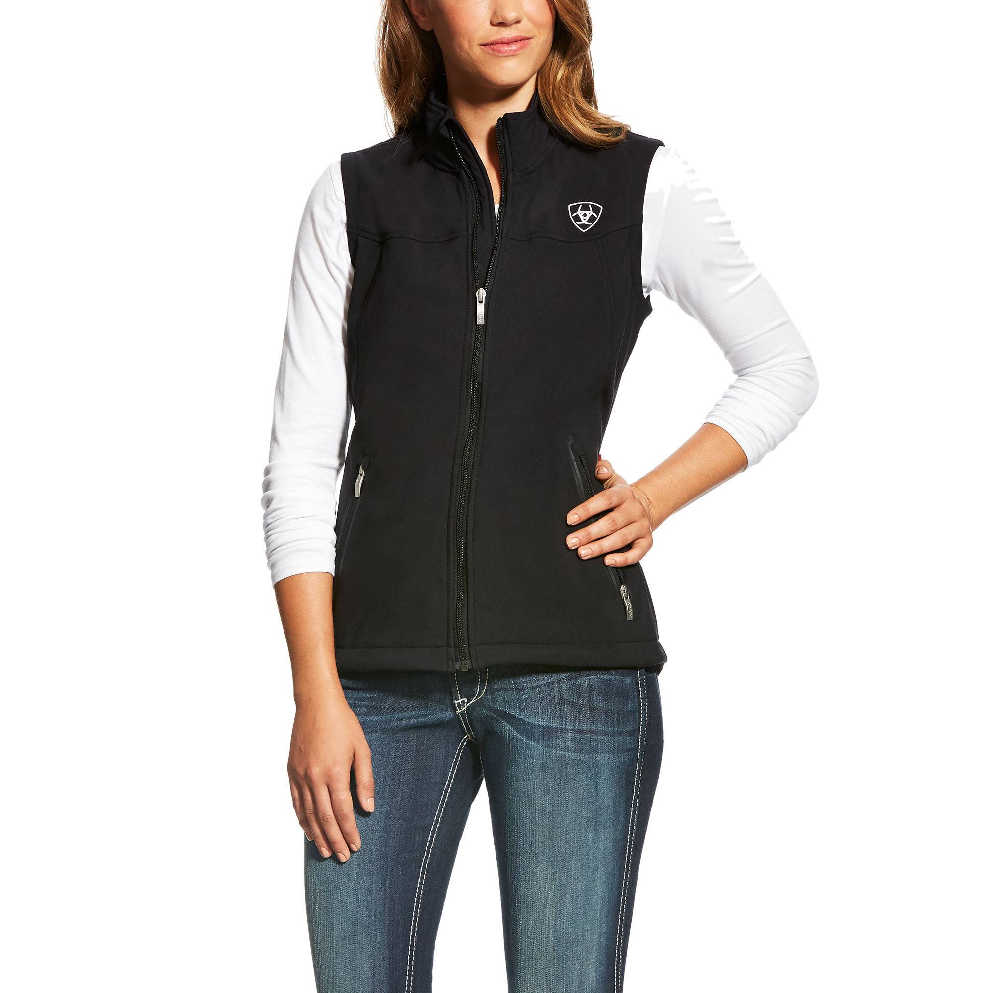 4-119049 Ariat Ladies Team Softshell Vest sku 4-119049